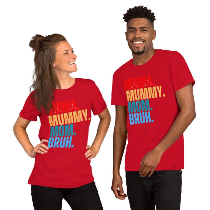 unisex staple t shirt red front 65fd95e1a0c14 - Mama Clothing Store - For Great Mamas