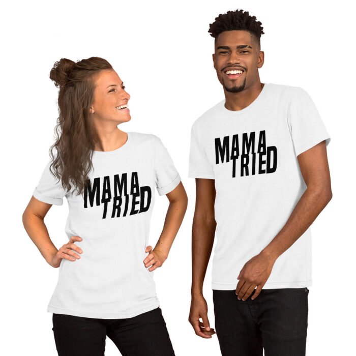 unisex staple t shirt white front 65f95124e057d - Mama Clothing Store - For Great Mamas