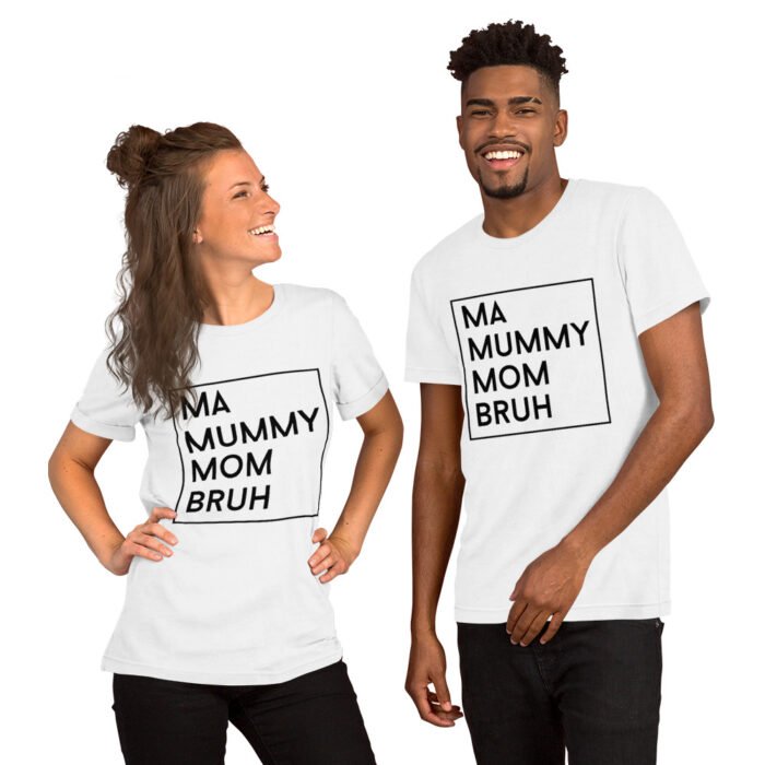 unisex staple t shirt white front 65fdac234d1b7 - Mama Clothing Store - For Great Mamas