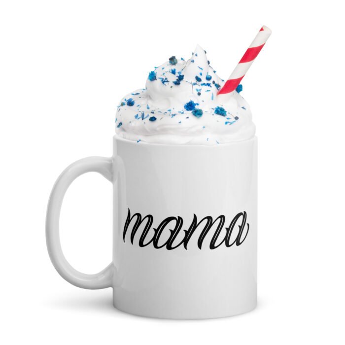 white glossy mug white 11 oz handle on left 65e922f3c66c9 - Mama Clothing Store - For Great Mamas