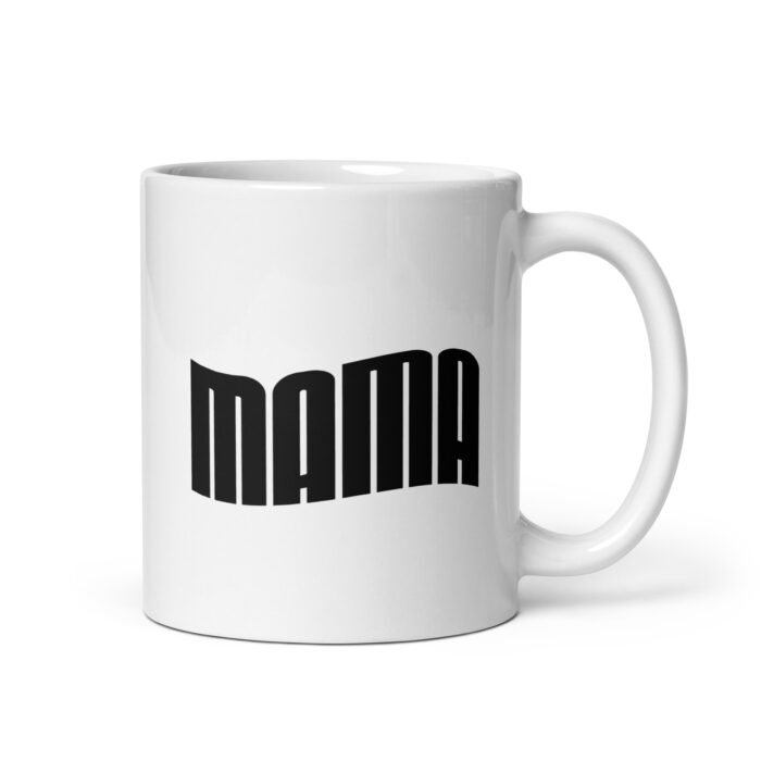 white glossy mug white 11 oz handle on right 65f18ef9a8c6b - Mama Clothing Store - For Great Mamas