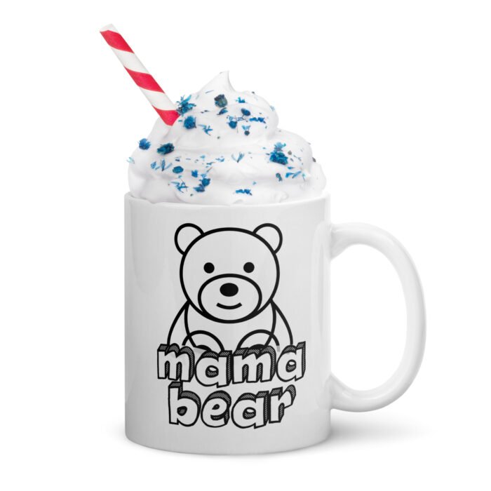 white glossy mug white 11 oz handle on right 65fae0e0c6f08 - Mama Clothing Store - For Great Mamas