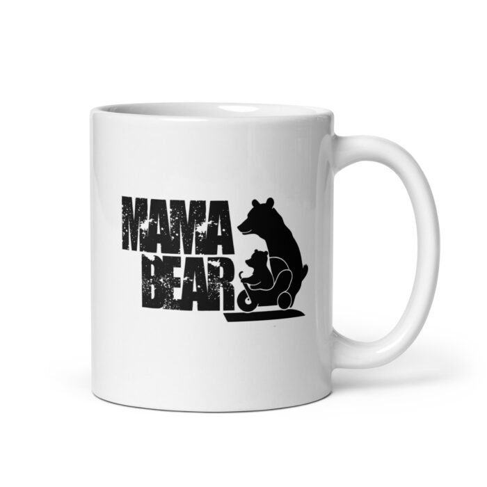 white glossy mug white 11 oz handle on right 65fc2b0180de3 - Mama Clothing Store - For Great Mamas