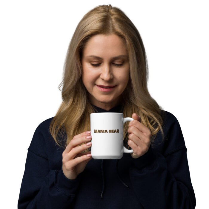 white glossy mug white 15 oz handle on right 65f9978b695af - Mama Clothing Store - For Great Mamas