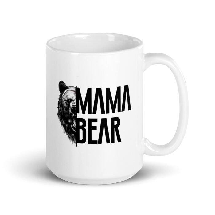 white glossy mug white 15 oz handle on right 65faf1426aea8 - Mama Clothing Store - For Great Mamas