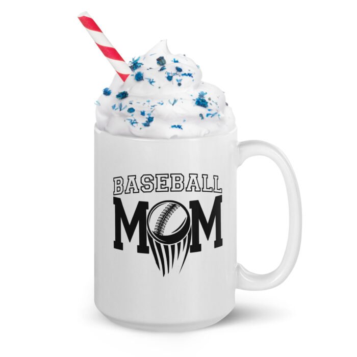 white glossy mug white 15 oz handle on right 6601833225aaa - Mama Clothing Store - For Great Mamas