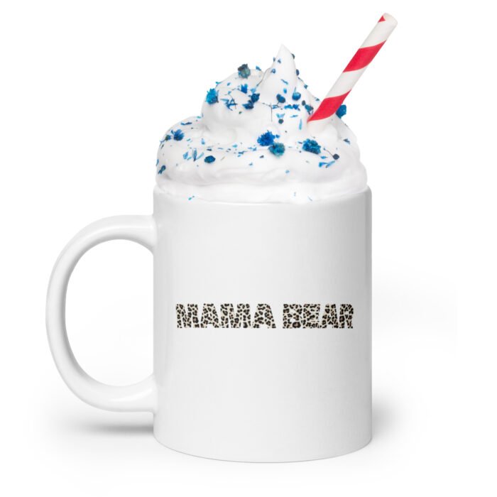 white glossy mug white 20 oz handle on left 65f989da40e94 - Mama Clothing Store - For Great Mamas