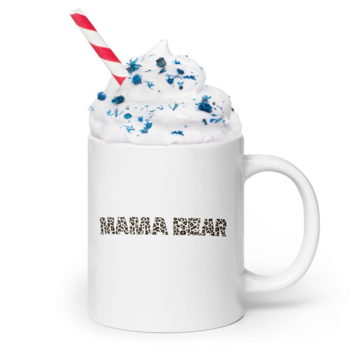 white glossy mug white 20 oz handle on right 65f989da40f3d - Mama Clothing Store - For Great Mamas