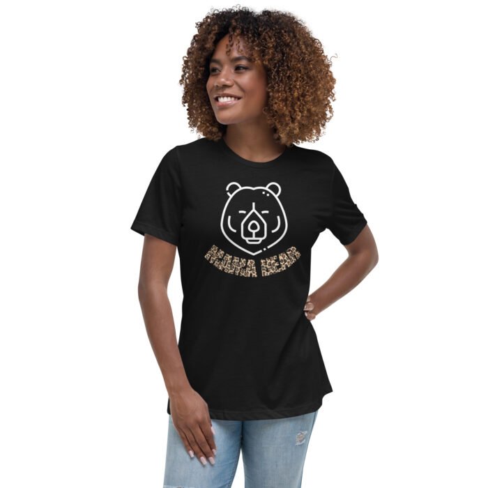 womens relaxed t shirt black front 65f9a1ed451ad - Mama Clothing Store - For Great Mamas