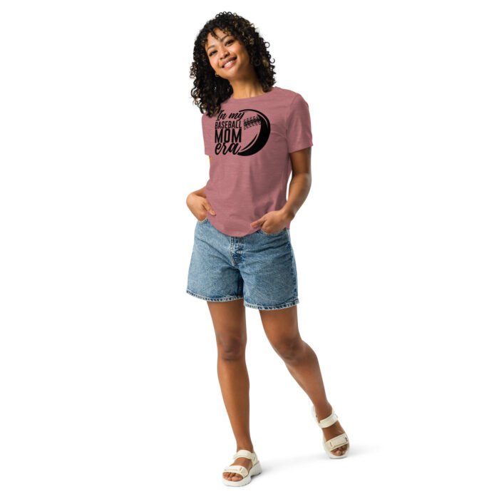 womens relaxed t shirt heather mauve front 6602ae0e6506b - Mama Clothing Store - For Great Mamas