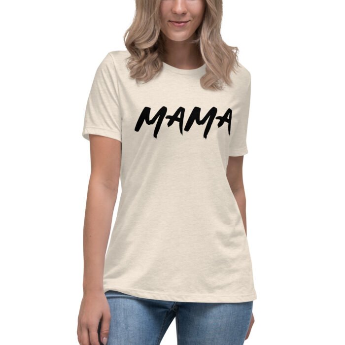 womens relaxed t shirt heather prism natural front 65ee6892eb27c - Mama Clothing Store - For Great Mamas