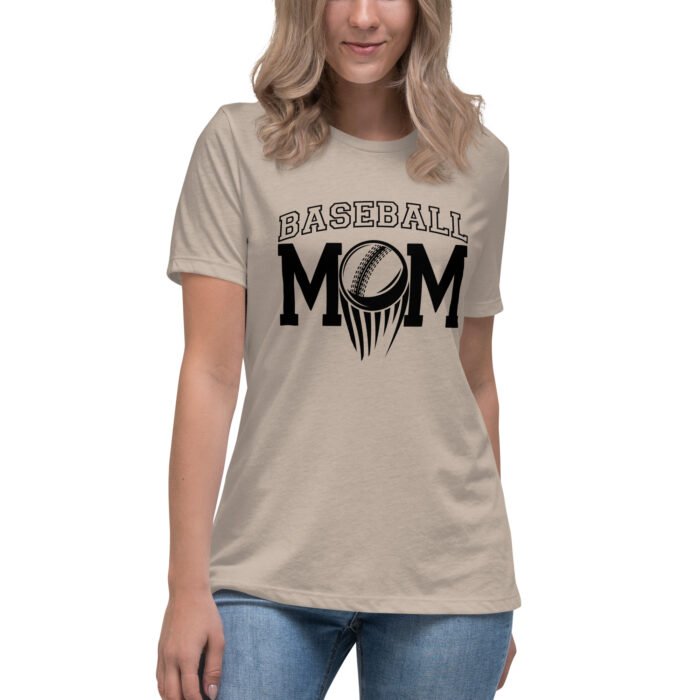 womens relaxed t shirt heather stone front 66017b5aad13f - Mama Clothing Store - For Great Mamas