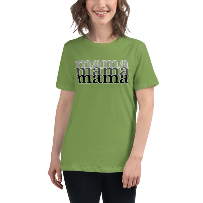 womens relaxed t shirt leaf front 65ea4ae130076 - Mama Clothing Store - For Great Mamas