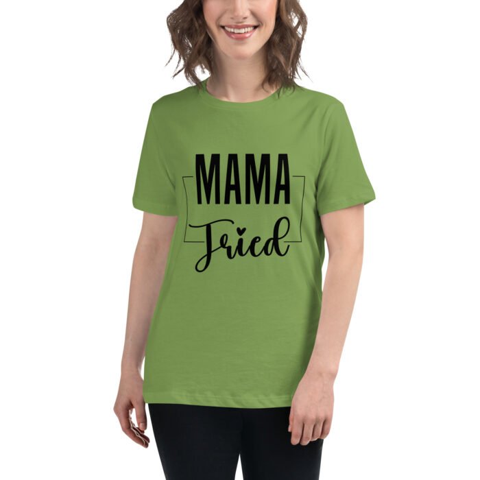 womens relaxed t shirt leaf front 65f3329570251 - Mama Clothing Store - For Great Mamas