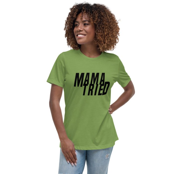 womens relaxed t shirt leaf front 65f950e7c4dd8 - Mama Clothing Store - For Great Mamas