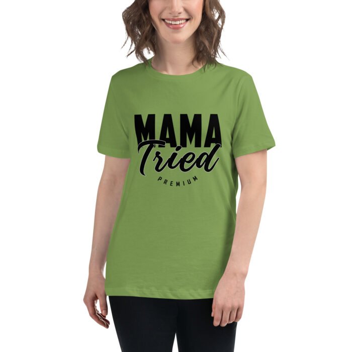 womens relaxed t shirt leaf front 65f96e3c19643 - Mama Clothing Store - For Great Mamas