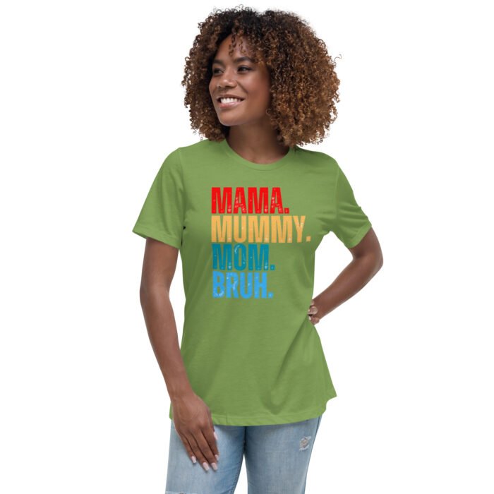 womens relaxed t shirt leaf front 65fd956824c38 - Mama Clothing Store - For Great Mamas