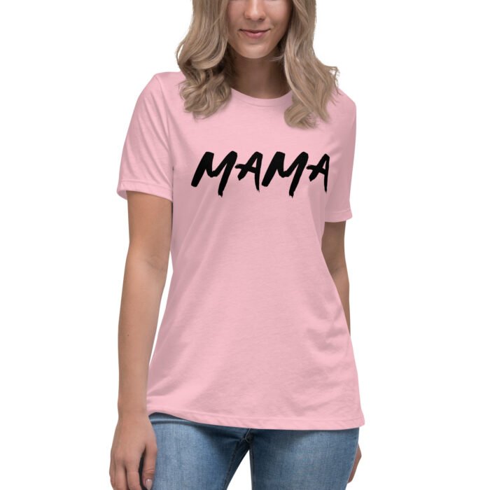 womens relaxed t shirt pink front 65ee6892ea863 - Mama Clothing Store - For Great Mamas