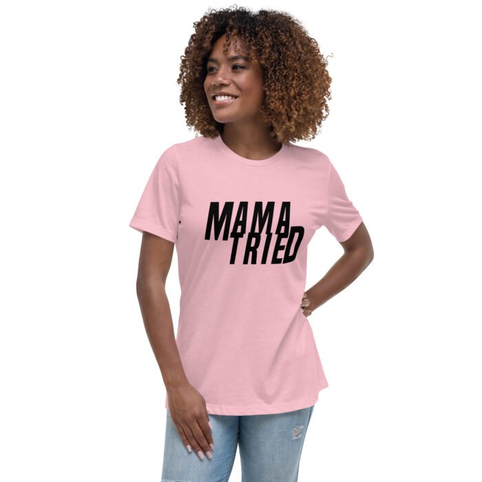 womens relaxed t shirt pink front 65f950e7c6256 - Mama Clothing Store - For Great Mamas