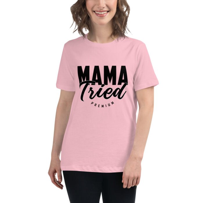 womens relaxed t shirt pink front 65f96e3c1cad7 - Mama Clothing Store - For Great Mamas