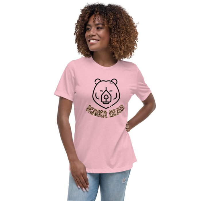 womens relaxed t shirt pink front 65f9a304ee429 - Mama Clothing Store - For Great Mamas