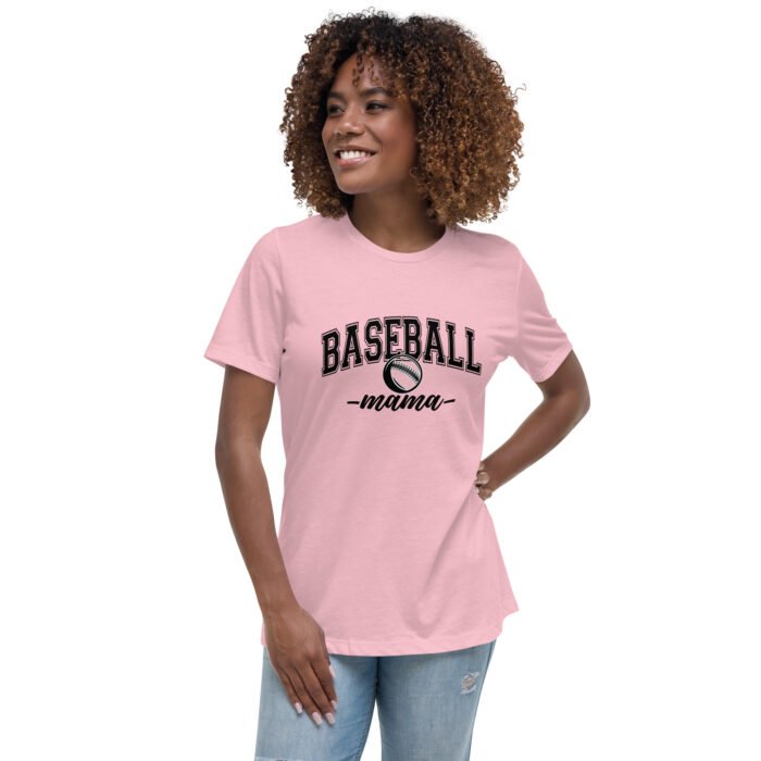 womens relaxed t shirt pink front 66016fa4d9474 - Mama Clothing Store - For Great Mamas