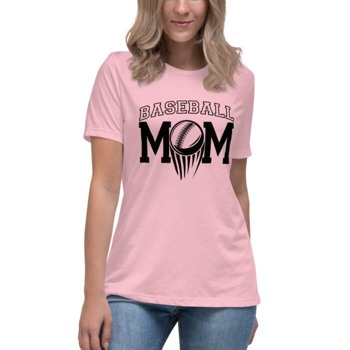womens relaxed t shirt pink front 66017b5ab0386 - Mama Clothing Store - For Great Mamas