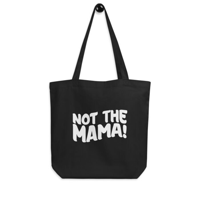 eco tote bag black front 660fe7f908d41 - Mama Clothing Store - For Great Mamas