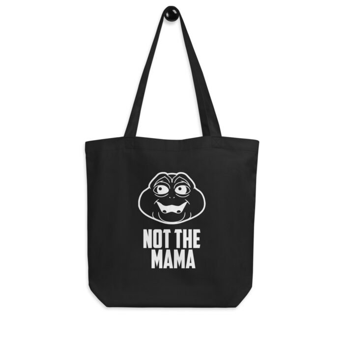eco tote bag black front 660fff5d9c8b4 - Mama Clothing Store - For Great Mamas