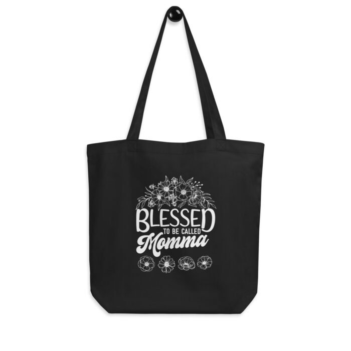 eco tote bag black front 66193065cb893 - Mama Clothing Store - For Great Mamas