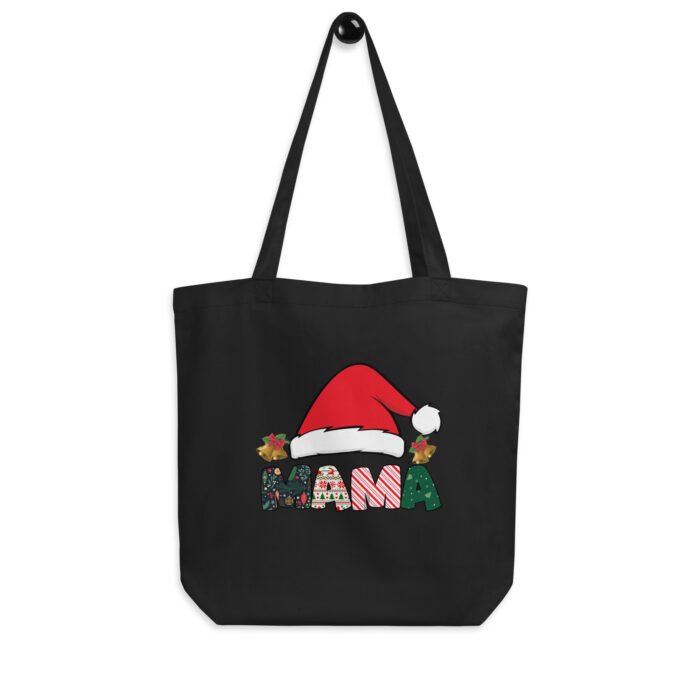 eco tote bag black front 66210b4b93ac8 - Mama Clothing Store - For Great Mamas