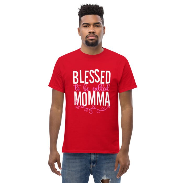 mens classic tee red front 661d35778d106 - Mama Clothing Store - For Great Mamas