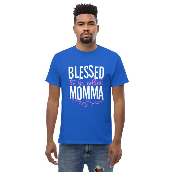 mens classic tee royal front 661d35778e026 - Mama Clothing Store - For Great Mamas