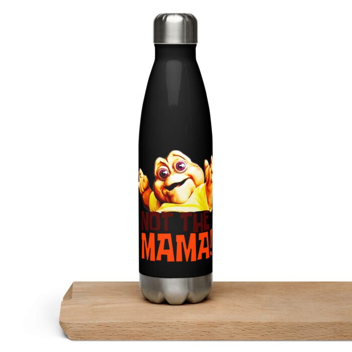 stainless steel water bottle black 17 oz front 66100e1112e65 - Mama Clothing Store - For Great Mamas