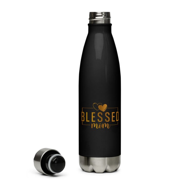 stainless steel water bottle black 17 oz left 6613c9c2c710b - Mama Clothing Store - For Great Mamas