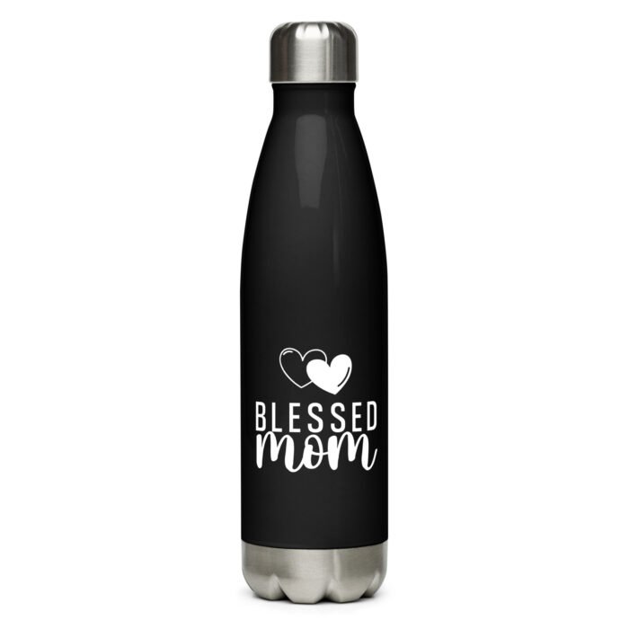 stainless steel water bottle black 17 oz left 66140c3b5c91e - Mama Clothing Store - For Great Mamas