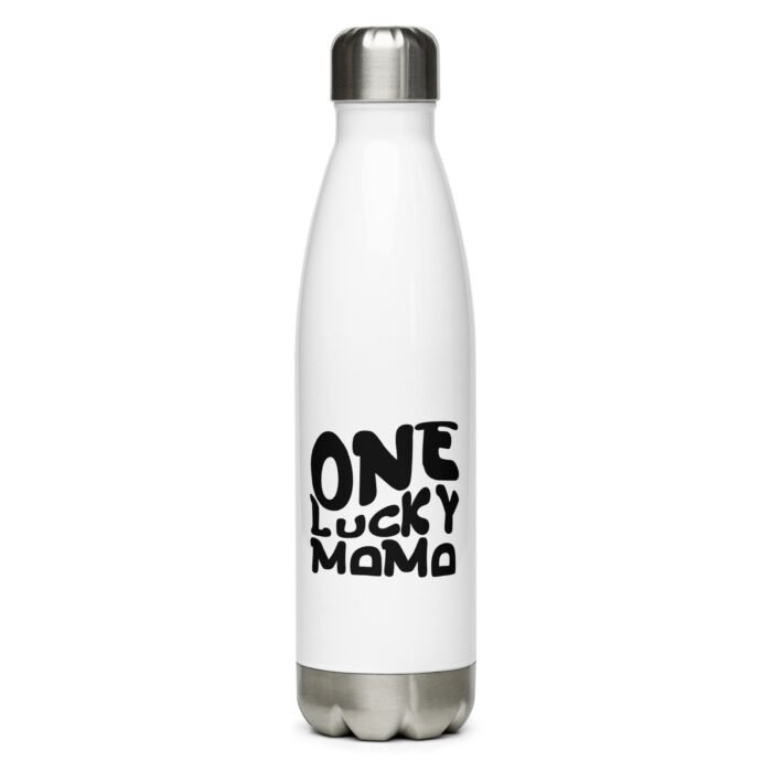stainless steel water bottle white 17 oz left 660c0ed605068 - Mama Clothing Store - For Great Mamas