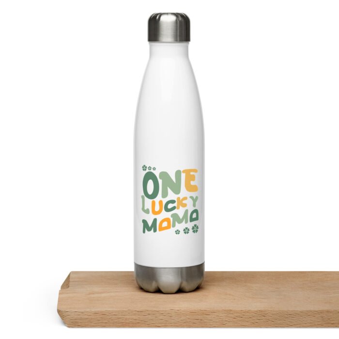 stainless steel water bottle white 17 oz left 660d2de2b7fe3 - Mama Clothing Store - For Great Mamas