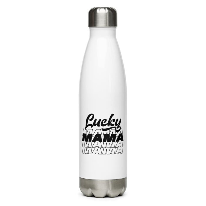 stainless steel water bottle white 17 oz left 660d6227afe94 - Mama Clothing Store - For Great Mamas