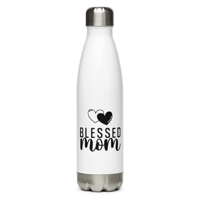 stainless steel water bottle white 17 oz right 6613fa0f78429 - Mama Clothing Store - For Great Mamas