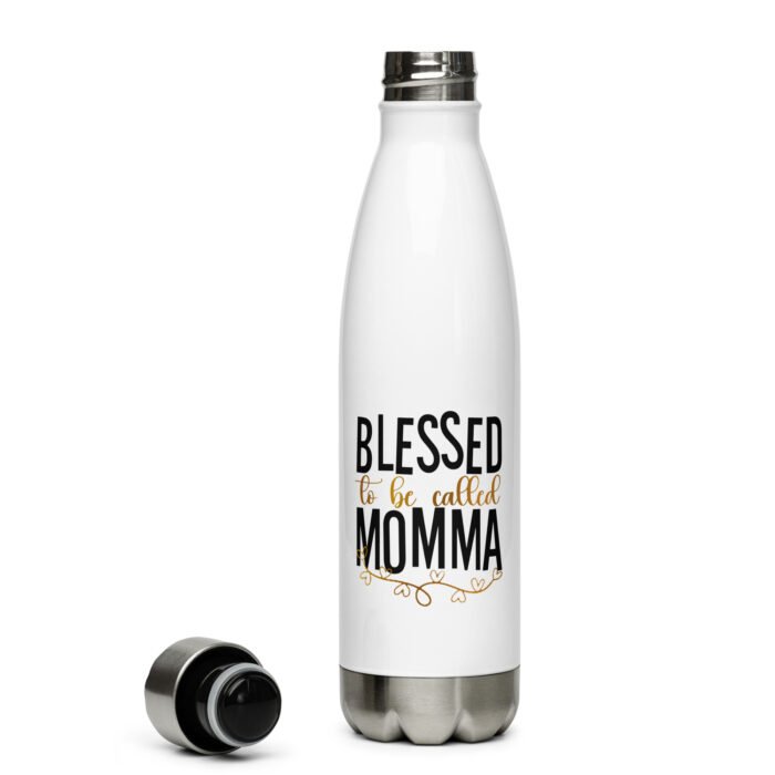 stainless steel water bottle white 17 oz right 661d49430bf16 - Mama Clothing Store - For Great Mamas