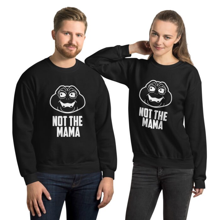 unisex crew neck sweatshirt black front 660ffb0baaaf9 - Mama Clothing Store - For Great Mamas