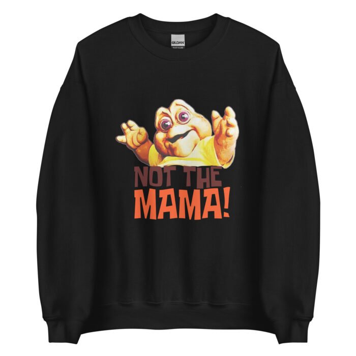 unisex crew neck sweatshirt black front 661008b064f64 - Mama Clothing Store - For Great Mamas