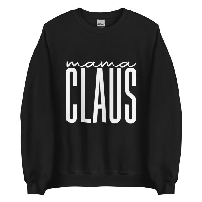unisex crew neck sweatshirt black front 661ea6266b163 - Mama Clothing Store - For Great Mamas
