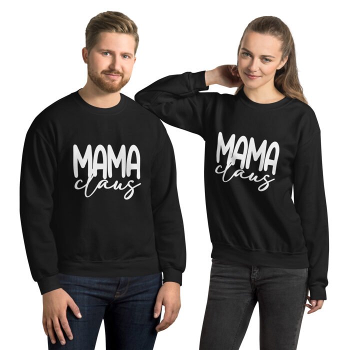 unisex crew neck sweatshirt black front 661fceb410915 - Mama Clothing Store - For Great Mamas