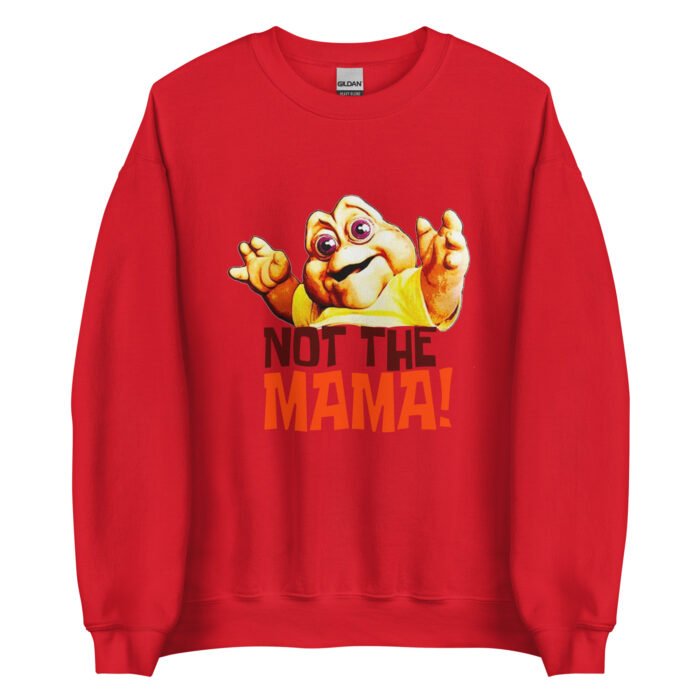 unisex crew neck sweatshirt red front 661008b06556c - Mama Clothing Store - For Great Mamas