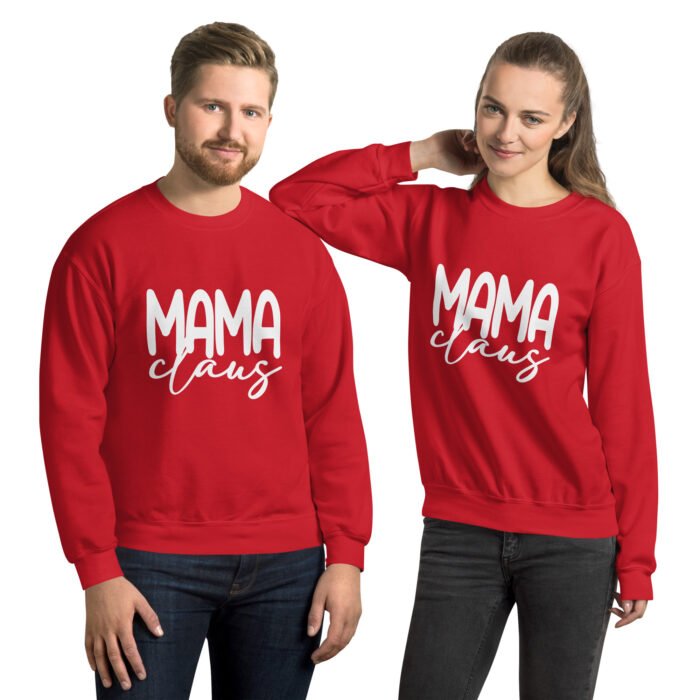 unisex crew neck sweatshirt red front 661fceb410f1f - Mama Clothing Store - For Great Mamas