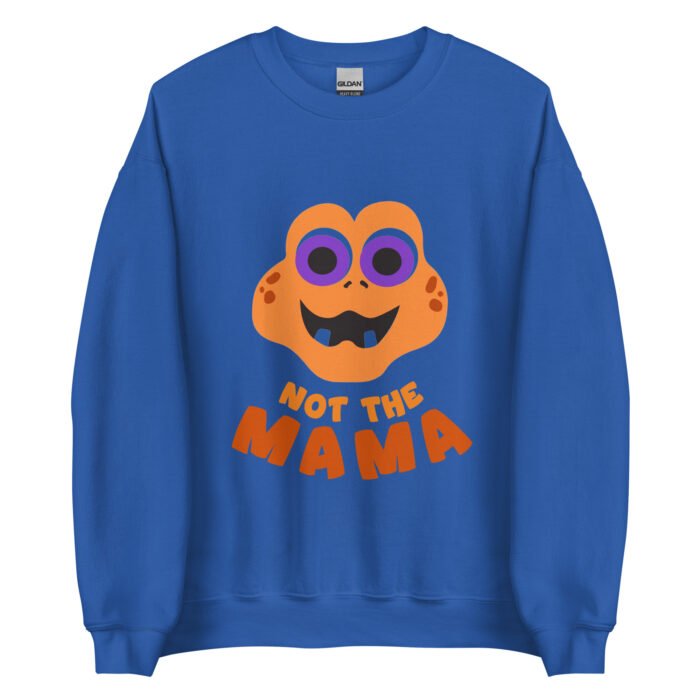 unisex crew neck sweatshirt royal front 660d702105256 - Mama Clothing Store - For Great Mamas