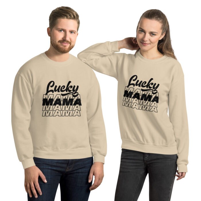 unisex crew neck sweatshirt sand front 660d5dbf61a4d - Mama Clothing Store - For Great Mamas