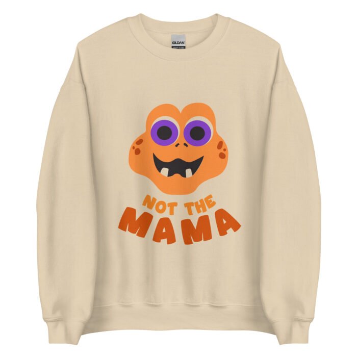 unisex crew neck sweatshirt sand front 660d70210915a - Mama Clothing Store - For Great Mamas
